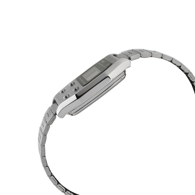Casio General A1100D-1DF Digital Dial Stainless Steel Band