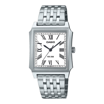 Casio General MTP-B190D-7BVDF Silver Dial Stainless Steel Band