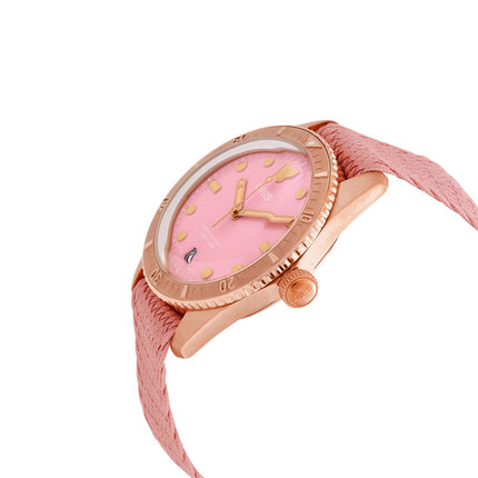 Oris Divers Sixty-Five 01-733-7771-3158-07-3-19-04BRS Cotton Candy Pink Dial Pink Nylon Strap