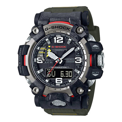 Casio G-Shock Mudmaster GWG-2000-1A3DR Master of G-Land Carbon Core Guard Green Resin Band