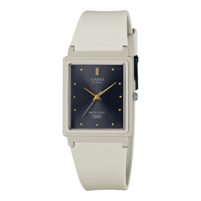 Casio General MQ-38UC-8ADF Pop Black Dial Matte Beige Resin Band