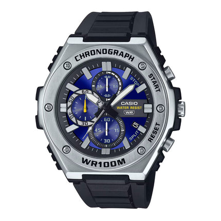 Casio General MWA-300H-2AVDF Men Blue Dial Black Resin Band