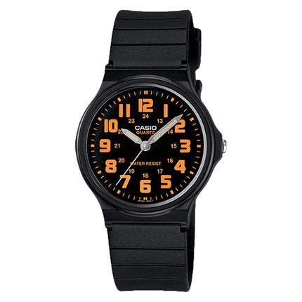 Casio General MQ-71-4BDF Black Dial Black Resin Band