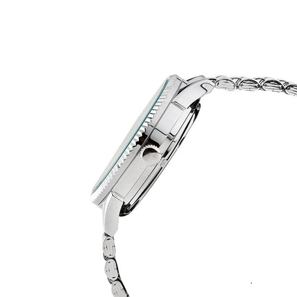 Alba Mechanical AL4241X1 Automatic Men Silver Dial Stainless Steel Strap