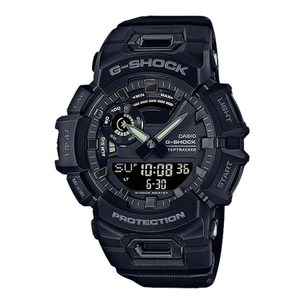 Casio G-shock G-Squad GBA-900-1ADR Black Digital Analog Dial Black Resin Band