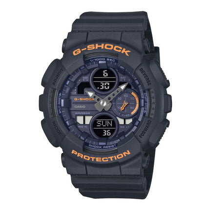 Casio G-Shock GMA-S140-2A2DR Women Digital Analog Dial Matte Blue Resin Band