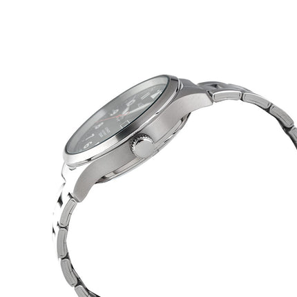 Alba Mechanical AL4205X1 Automatic Men Black Dial Stainless Steel Strap