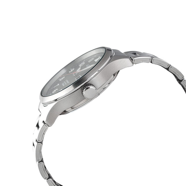 Alba Mechanical AL4205X1 Automatic Men Black Dial Stainless Steel Strap