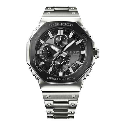 Casio G-Shock GMC-B2100BT-1ADR CasiOak Analog Black Dial Stainless Steel Band