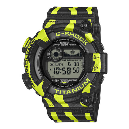 Casio G-Shock Frogman GW-8200TPF-1DR Three Striped Poison Dart Frog Digital Dial Resin Band