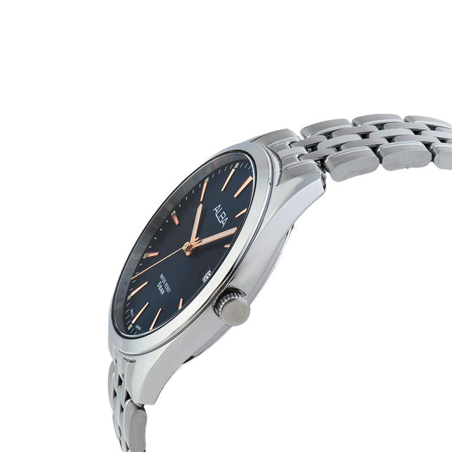 Alba AS9Q95X1 Blue Dial Stainless Steel Strap