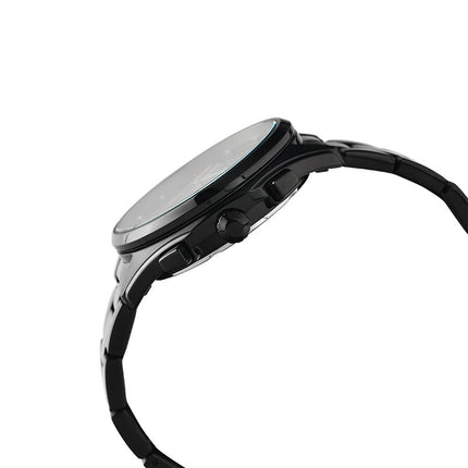 Alba Sign A AT3H01X1 Chronograph Black Pattern Dial Black Stainless Steel Strap
