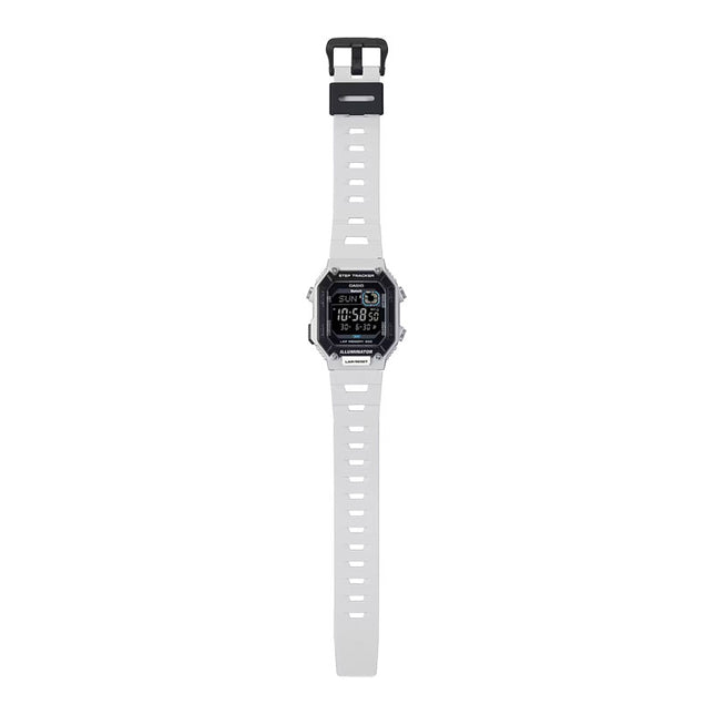 Casio General WS-B1000-8BVDF Step Tracker Digital Dial Grey Resin Band