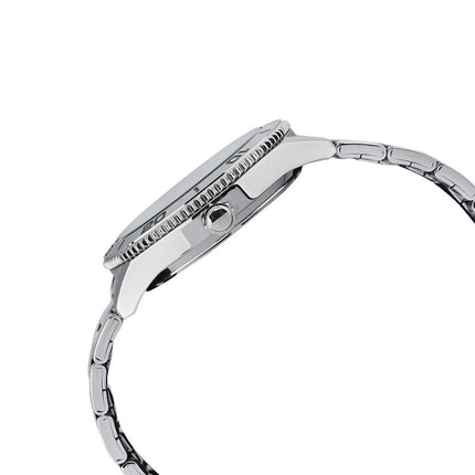Alba Active AS9T15X1 Men Black Patterned Dial Stainless Steel Strap