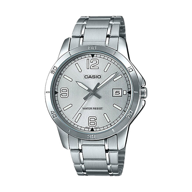 Casio General MTP-V004D-7B2UDF Men Silver Dial Stainless Steel Band