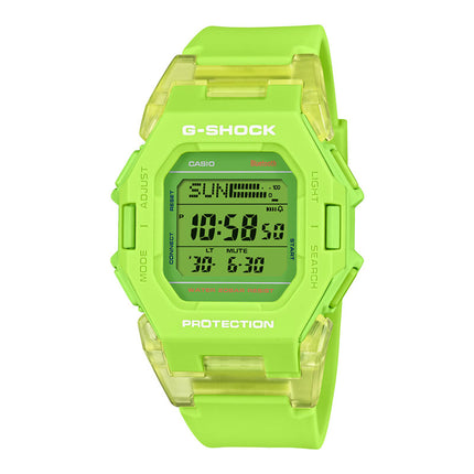 Casio G-Shock GD-B500S-3DR Compact Digital Dial Lime Green Resin Band