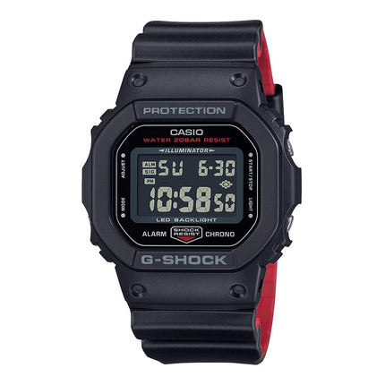 Casio G-Shock DW-5600UHR-1DR Men Digital Dial Black Resin Band