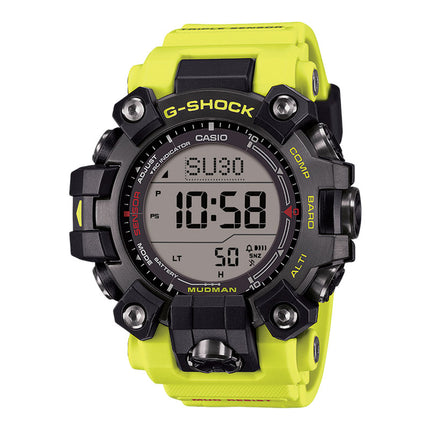 Casio G-Shock Mudman GW-9500MRY-1A9DR Master Of G Color Rescue Yellow Series Resin Band