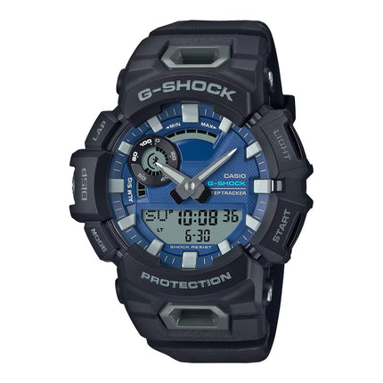 Casio G-Shock GBA-900CB-1ADR G-Squad Digital Analog Blue Dial Black Resin Band