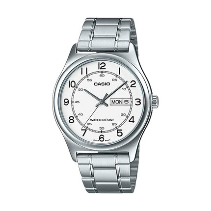 Casio General MTP-V006D-7B2UDF Men White Dial Stainless Steel Band