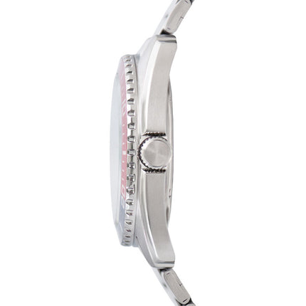 Alba Active AS9W25X1 Men Pepsi Blue Dial Stainless Steel Strap