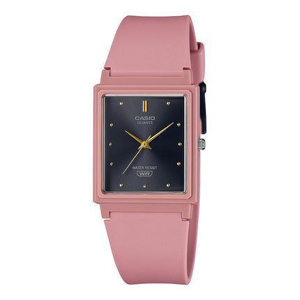 Casio General MQ-38UC-4ADF Pop Black Dial Matte Pink Resin Band