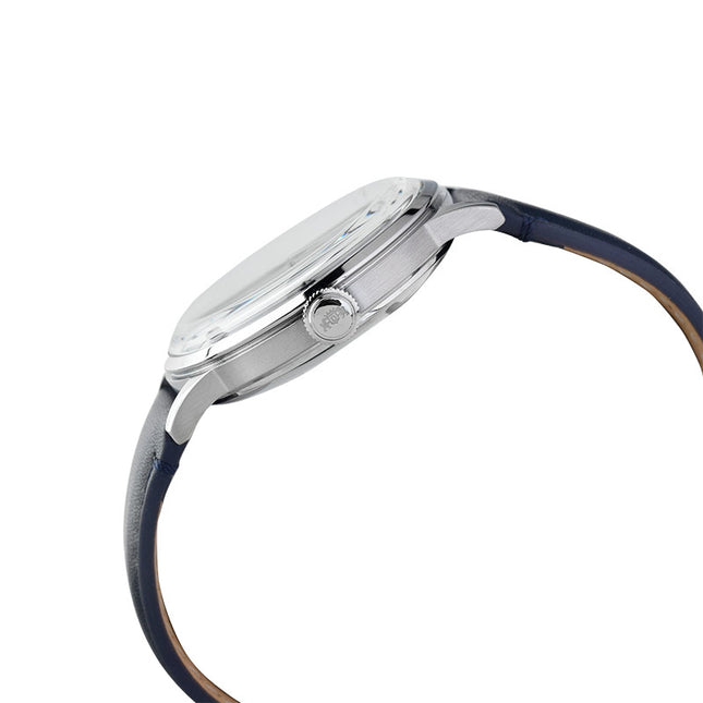 Orient Bambino V6 RA-AC0021L Automatic Men Blue Dial Blue Leather Strap