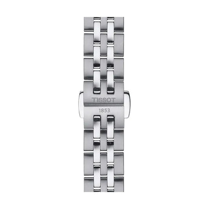 TISSOT Tradition 5.5 T063.009.11.058.00 Ladies Black Dial Stainless Steel Strap