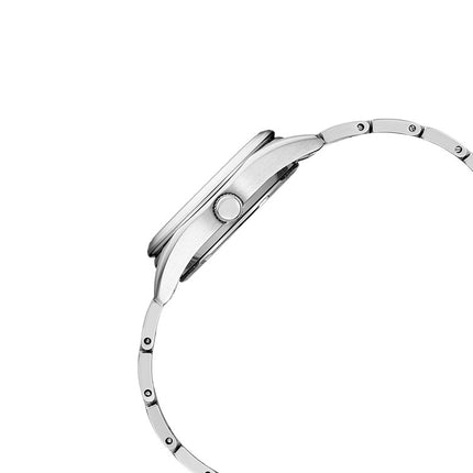 Seiko Ladies SUR529P1 Discover More Pink Salmon Dial Stainless Steel Strap