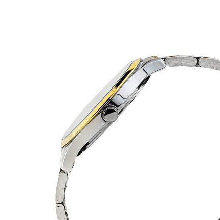 Alba Prestige AJ6160X1 Men Luminous Dial Dual Tone Stainless Steel Strap