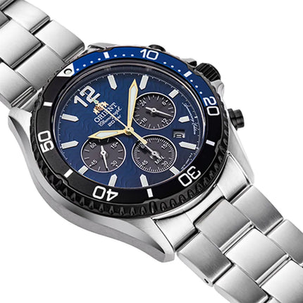 Orient Sports RA-TX0208L 20th Anniversary Diver Mako Solar Chronograph Batman Limited Edition