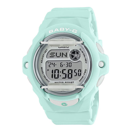 Casio Baby-G BG-169U-3DR Digital Dial Light Blue Resin Band