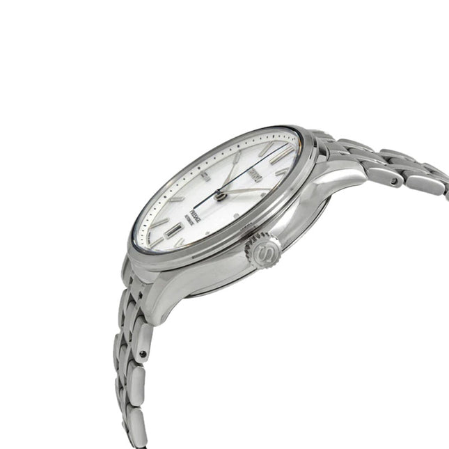 Seiko Presage SRPD39J1 Zen Garden Automatic White Dial Stainless Steel Strap