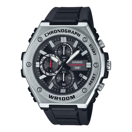 Casio General MWA-300H-1AVDF Men Black Dial Black Resin Band