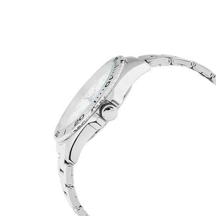Alba Active AS9Q45X1 White Dial Stainless Steel Strap