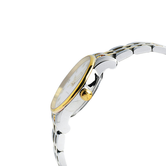 Mido Baroncelli II M7600.9.26.1 Automatic White Dial Dual Tone Stainless Steel Strap