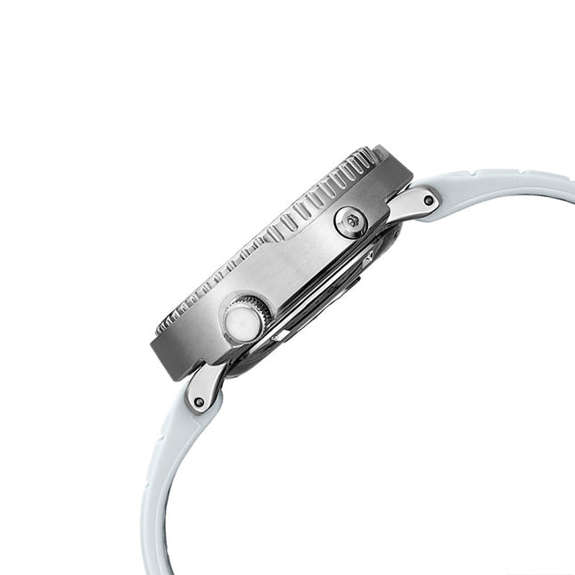 Seiko Prospex SRPG59K1 Save The Ocean Penguin Baby Tuna Automatic Divers 200M White Rubber Strap