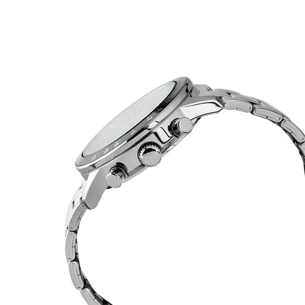 Alba AT3J73X1 Men Chronograph Dark Blue Dial Stainless Steel Strap