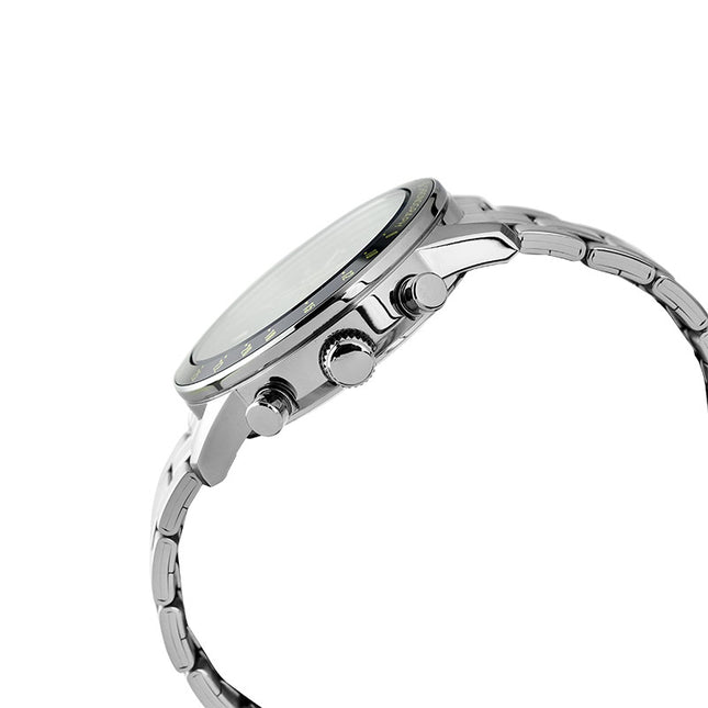 Alba AT3J73X1 Men Chronograph Dark Blue Dial Stainless Steel Strap