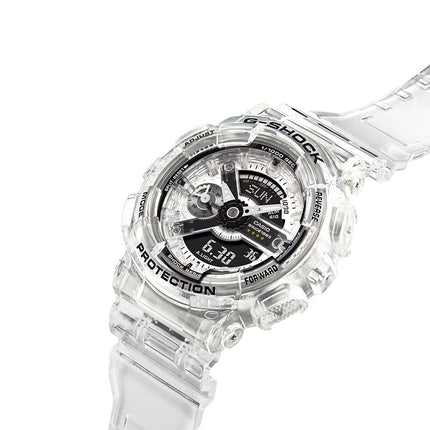 Casio G-Shock GMA-S114RX-7ADR 40th Anniversary Clear Remix Digital Analog Transparent Resin Band