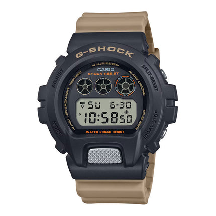 Casio G-Shock DW-6900TU-1A5DR Two Tone Utility Color Series Digital Dial Sand Khaki Resin Band