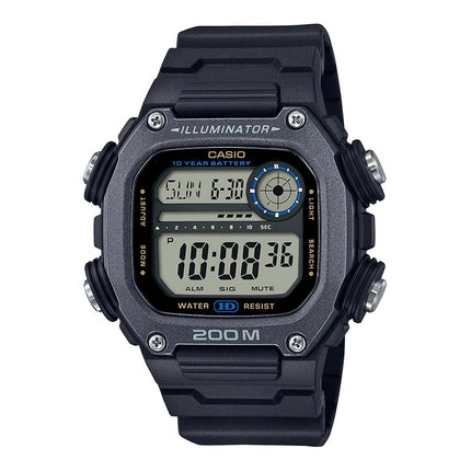 Casio General DW-291HX-1AVDF Youth Digital Dial Black Resin Band