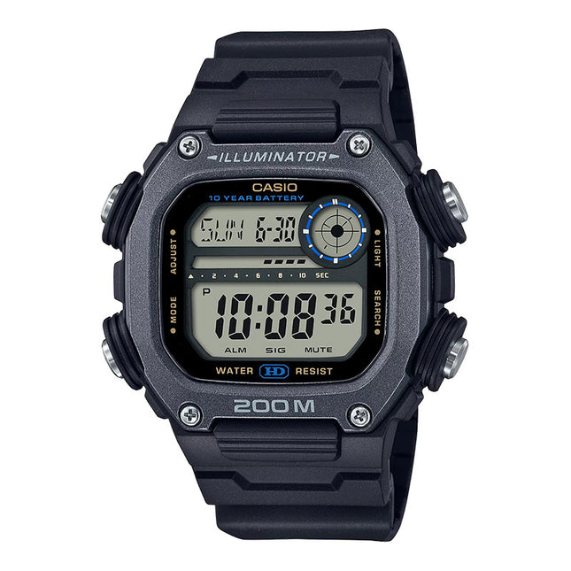 Casio General DW-291HX-1AVDF Youth Digital Dial Black Resin Band