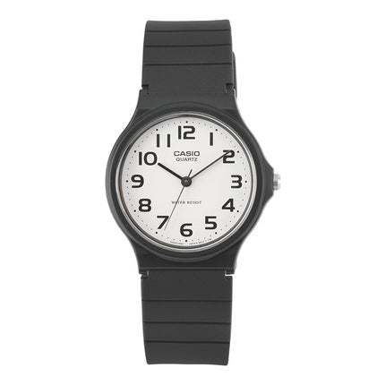 Casio General MQ-24-7B2LDF White Dial Black Resin Band