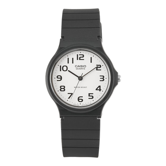Casio General MQ-24-7B2LDF White Dial Black Resin Band
