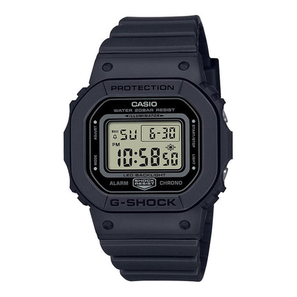 Casio G-Shock GMD-S5600BA-1DR Monotone Series Black Digital Dial Black Resin Band