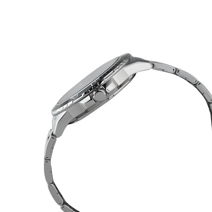 Alba Active AS9U13X1 Men Black Gradation Dial Stainless Steel Strap
