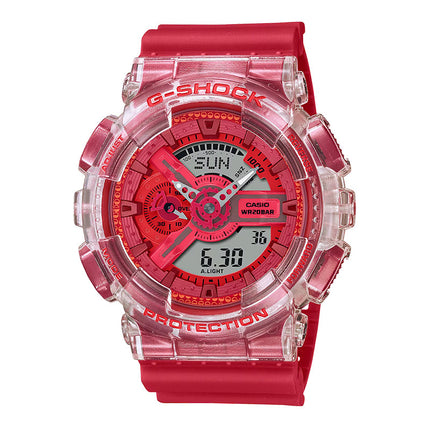 Casio G-Shock GA-110GL-4ADR Lucky Drop Series Inspired Capsule Toy Vending Machines Red Resin Band