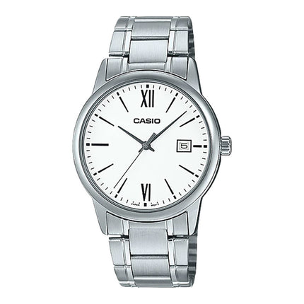 Casio General MTP-V002D-7B3UDF Men White Dial Stainless Steel Band
