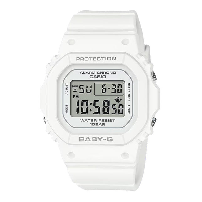 Casio Baby-G BGD-565U-7DR Digital Dial White Resin Band